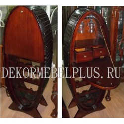 MK-WN05. Винная стойка CHRISTIAN WINE CABINET Antique