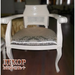 MK-2474-IV. MK-CH02/1ST. Кресло VIRGINIA CHAIR Ivory