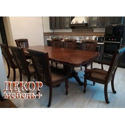 Обеденная группа 4505/4510/4520 Light Walnut